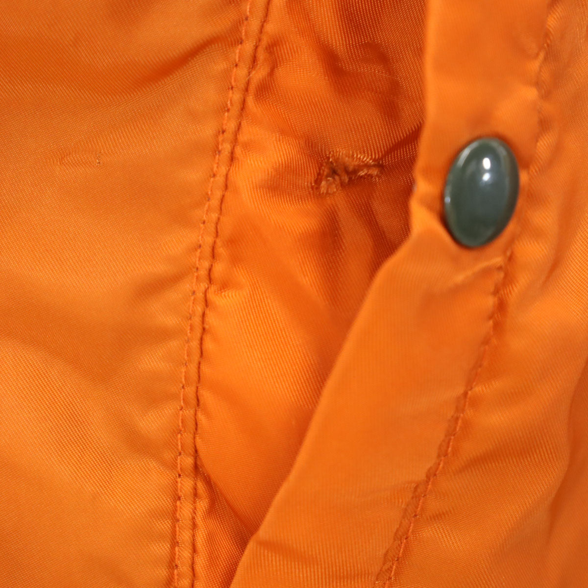 ALPHA アルファ 90s USA製 MA-1 オールド フライトジャケット XL カーキ メンズ