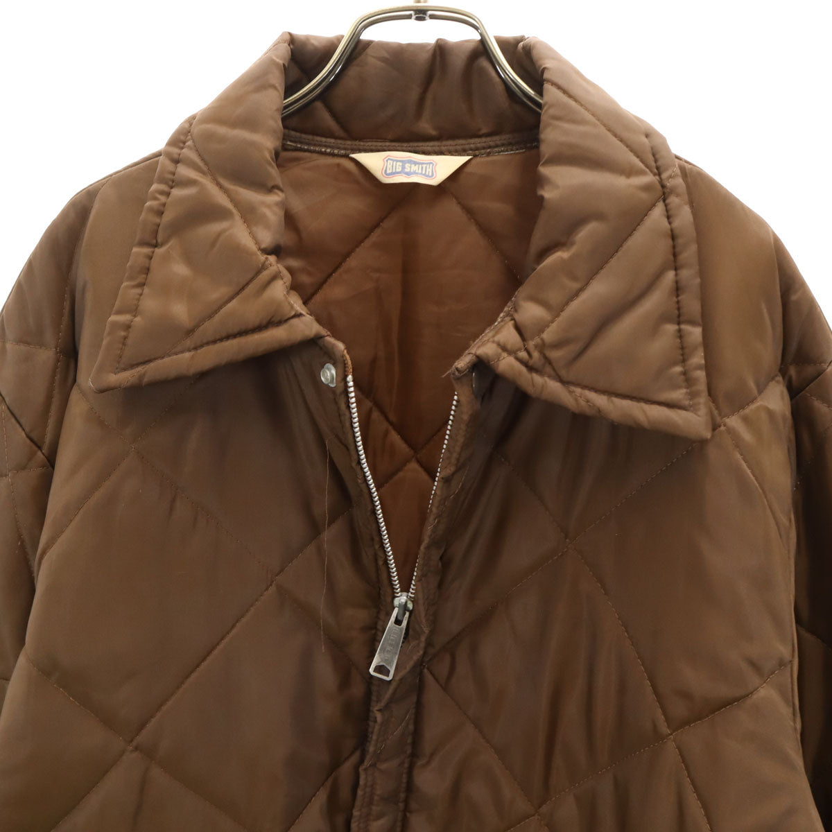 BIG SMITH ビッグスミス 70s 80s USA製 ヴィンテージ キルティングジャケット ブラウン メンズ