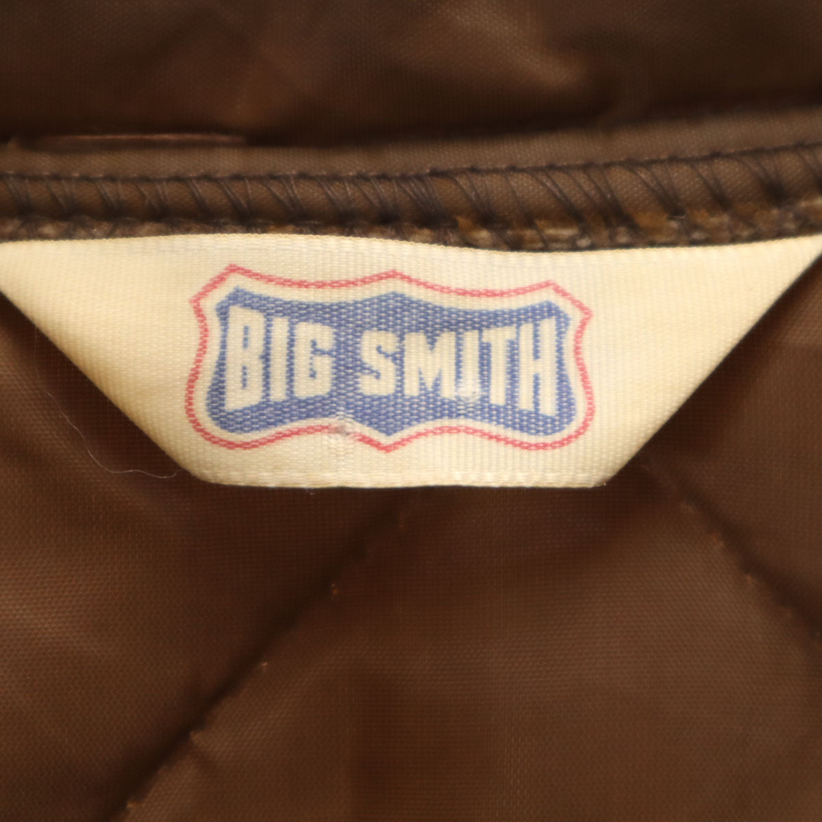 BIG SMITH ビッグスミス 70s 80s USA製 ヴィンテージ キルティングジャケット ブラウン メンズ