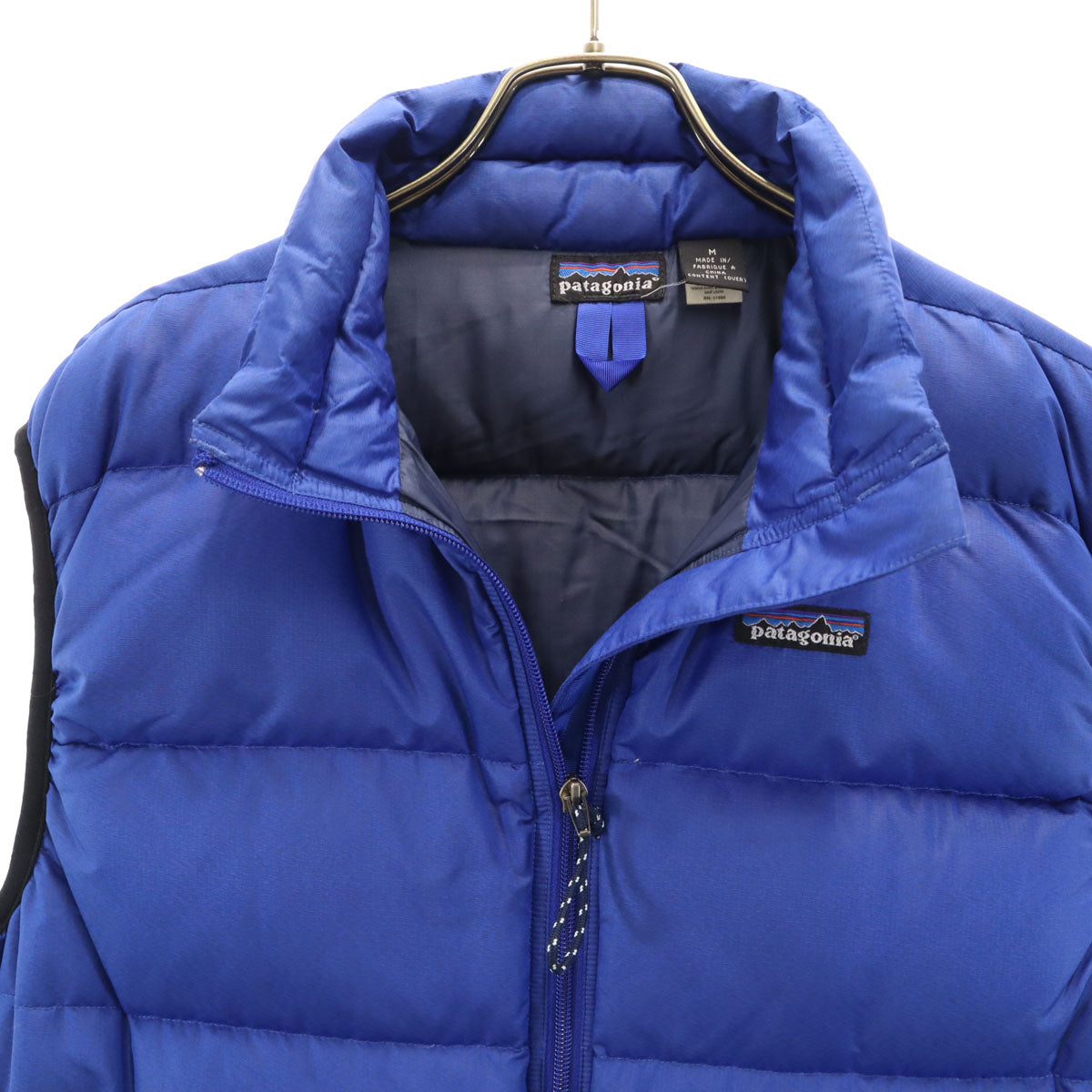 patagonia パタゴニア 00s オールド グース ダウンベスト M ブルー アウトドア 84630 メンズ