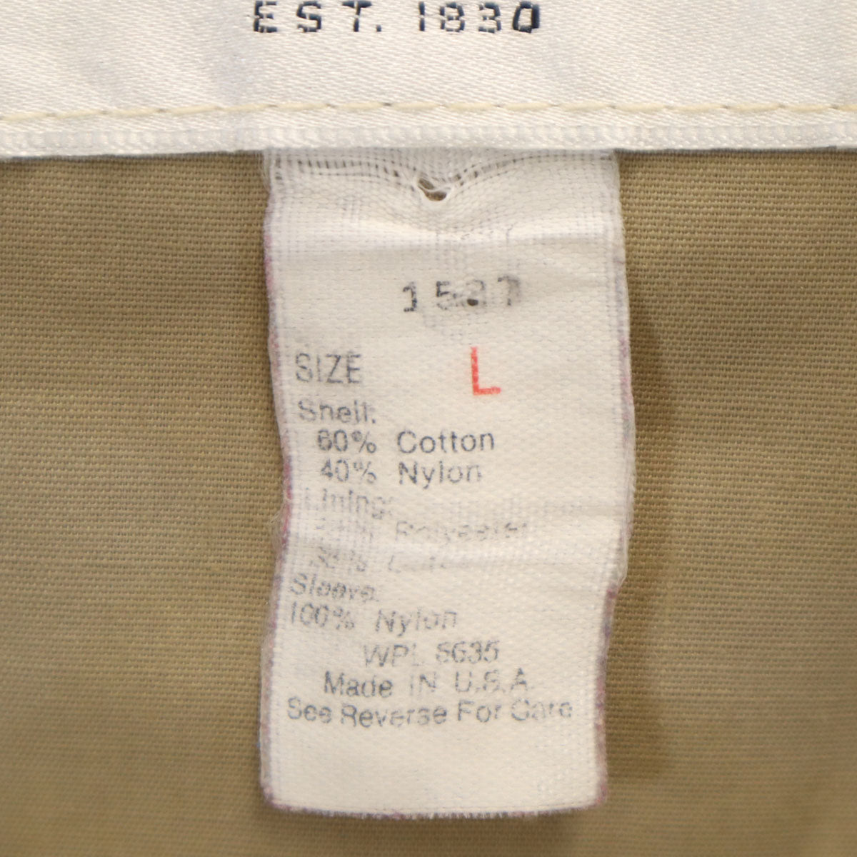 WOOLRICH ウールリッチ 70s USA製 ヴィンテージ 白タグ マウンテンパーカー L ネイビー メンズ