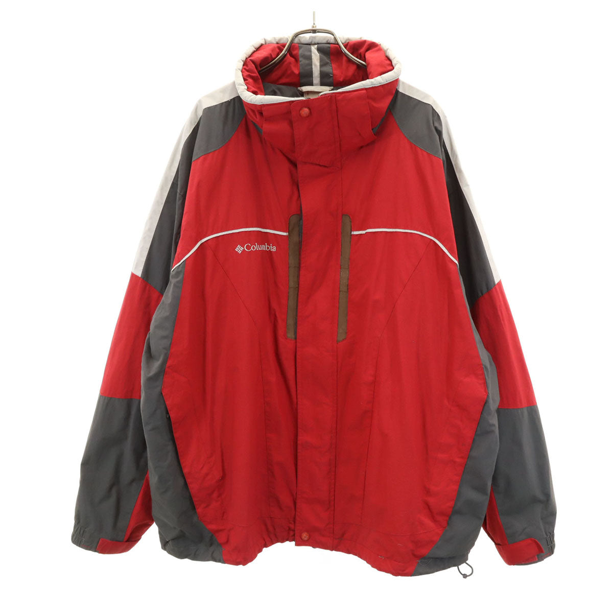 Columbia コロンビア マウンテンジャケット XL レッド アウトドア メンズ