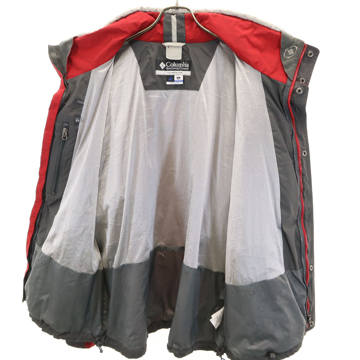 Columbia コロンビア マウンテンジャケット XL レッド アウトドア メンズ