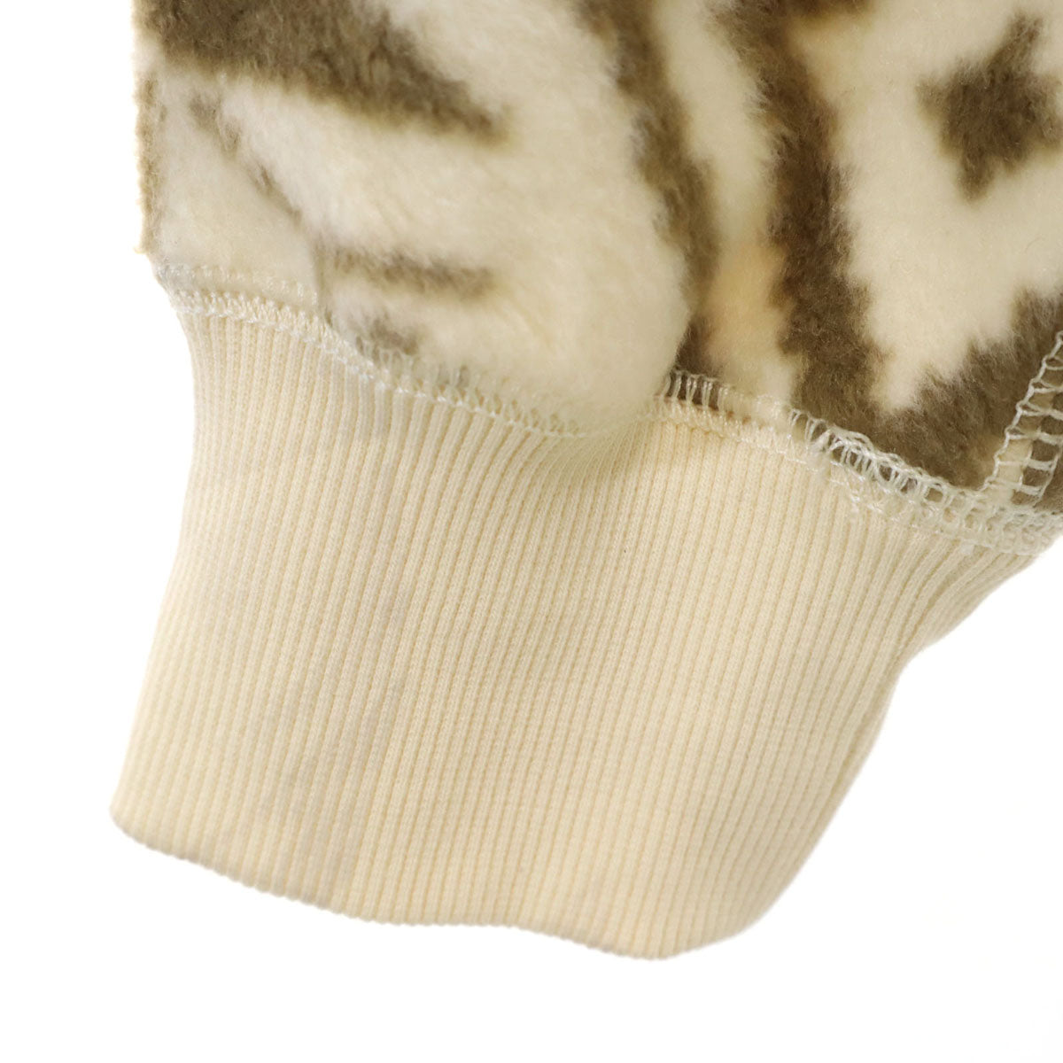 POLO RALPH LAUREN ポロラルフローレン ノルディック柄 長袖 ハーフジップ フリース トレーナー M アイボリー トップス プルオーバー レディース