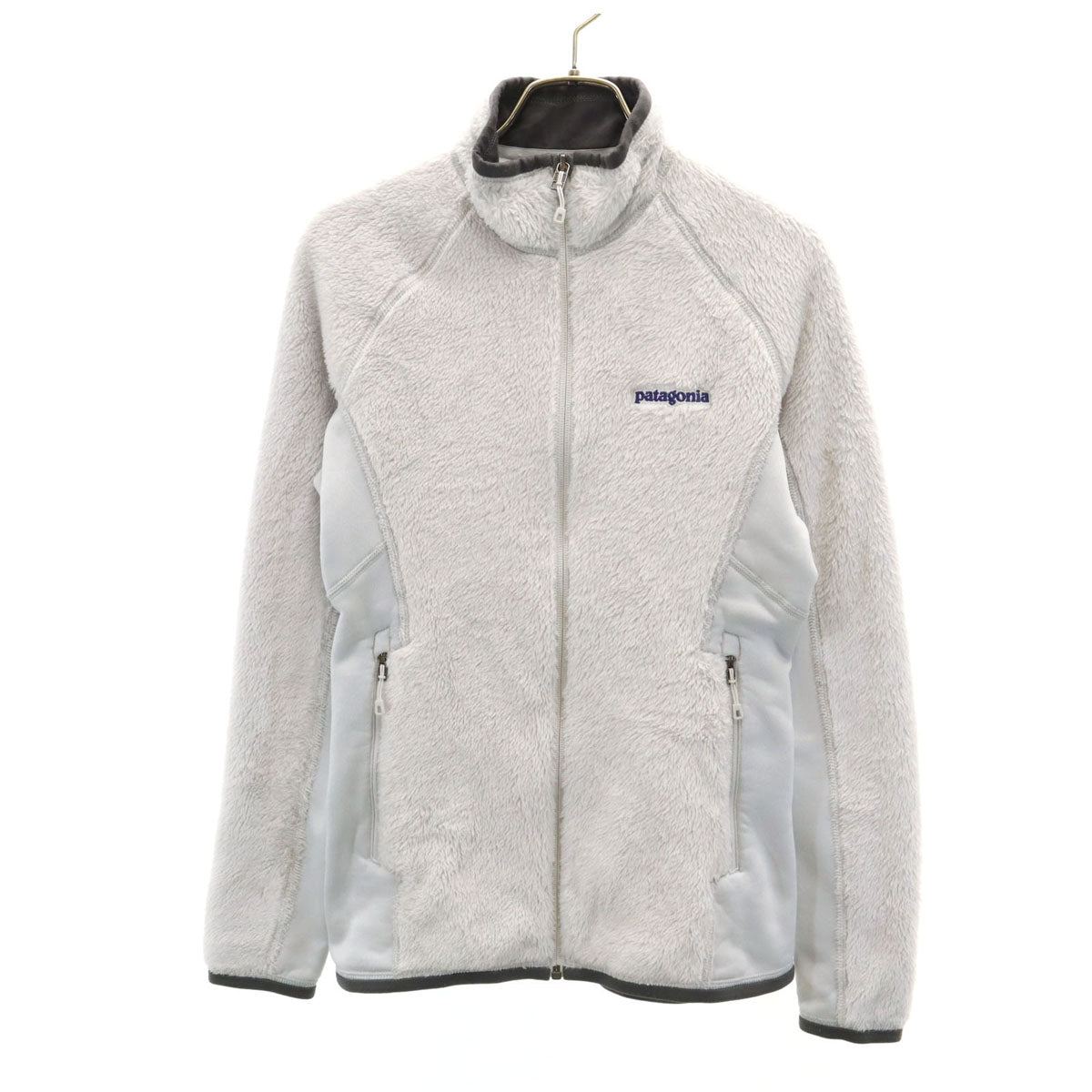 美品 patagonia パタゴニア R3 フリースジャケット S グレー 25691FA13 アウトドア レディース