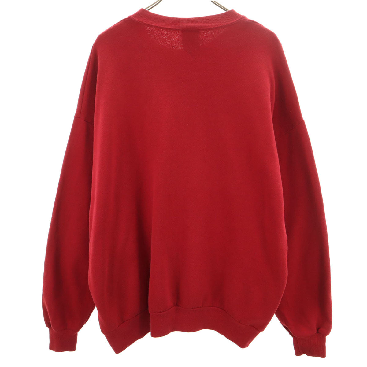 JERZEES ジャージーズ 90s USA製 オールド 長袖 トレーナー 2X レッド系 スウェット ビッグサイズ メンズ
