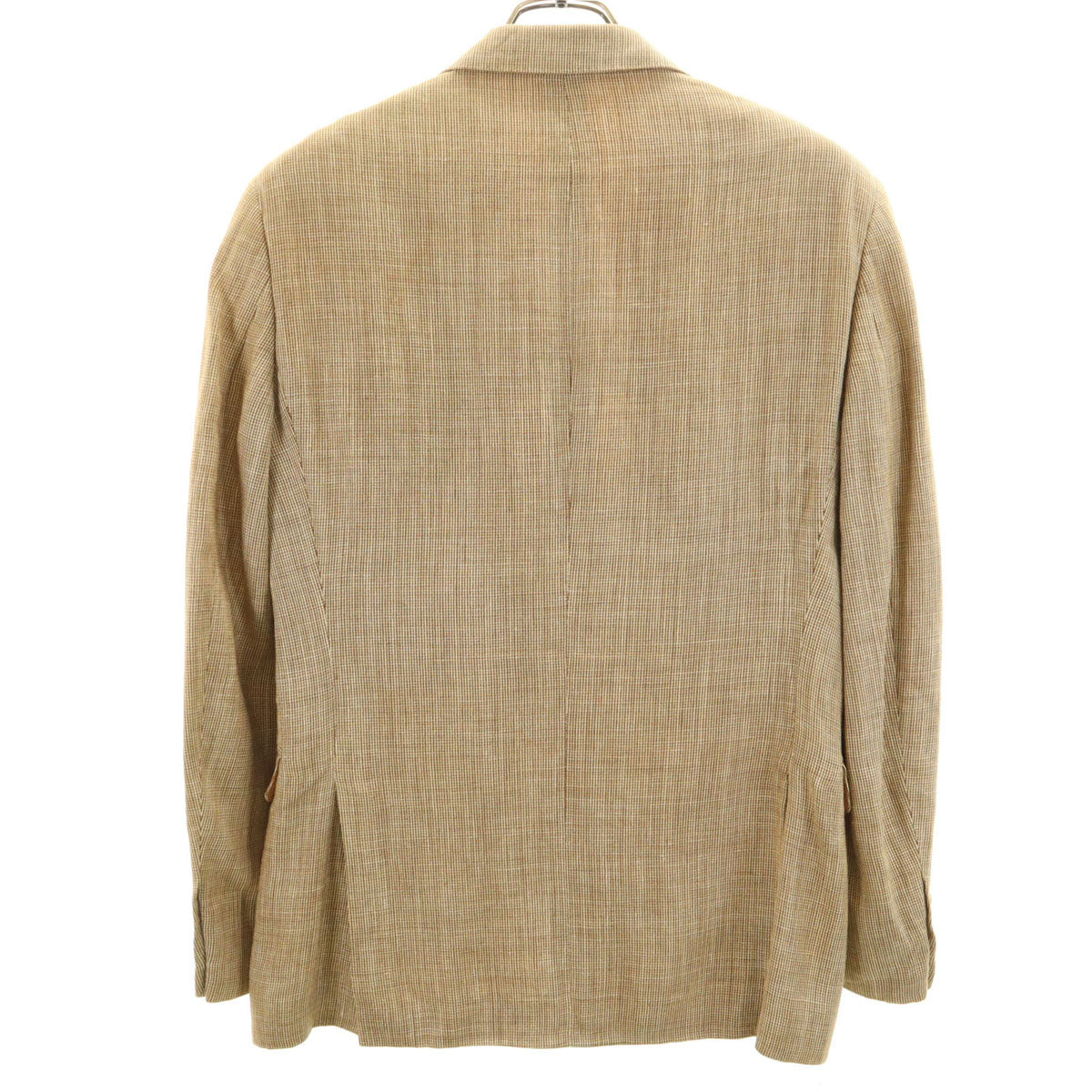 Polo by Ralph Lauren ポロバイラルフローレン シルクリネンブレンド イタリア製 テーラードジャケット 36 ベージュ系 メンズ