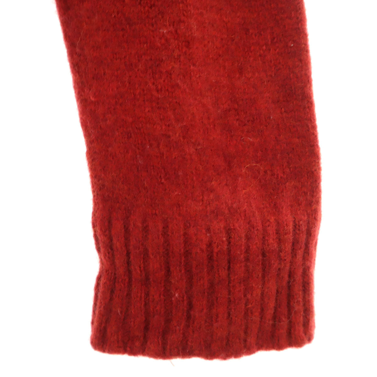 ZANONE ザノーネ イタリア製 ウール100% 長袖 クルーネック セーター 54 レッド ニット メンズ