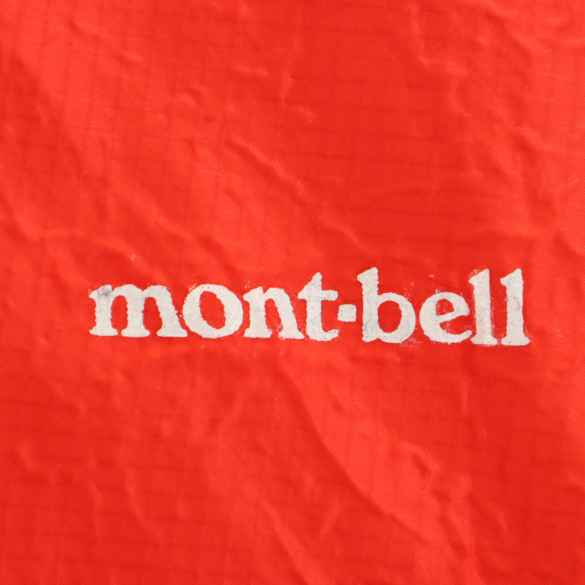 mont-bell モンベル ゴアテックス ジャケット 上下 セットアップ XL 朱色 収納袋付き アウトドア メンズ