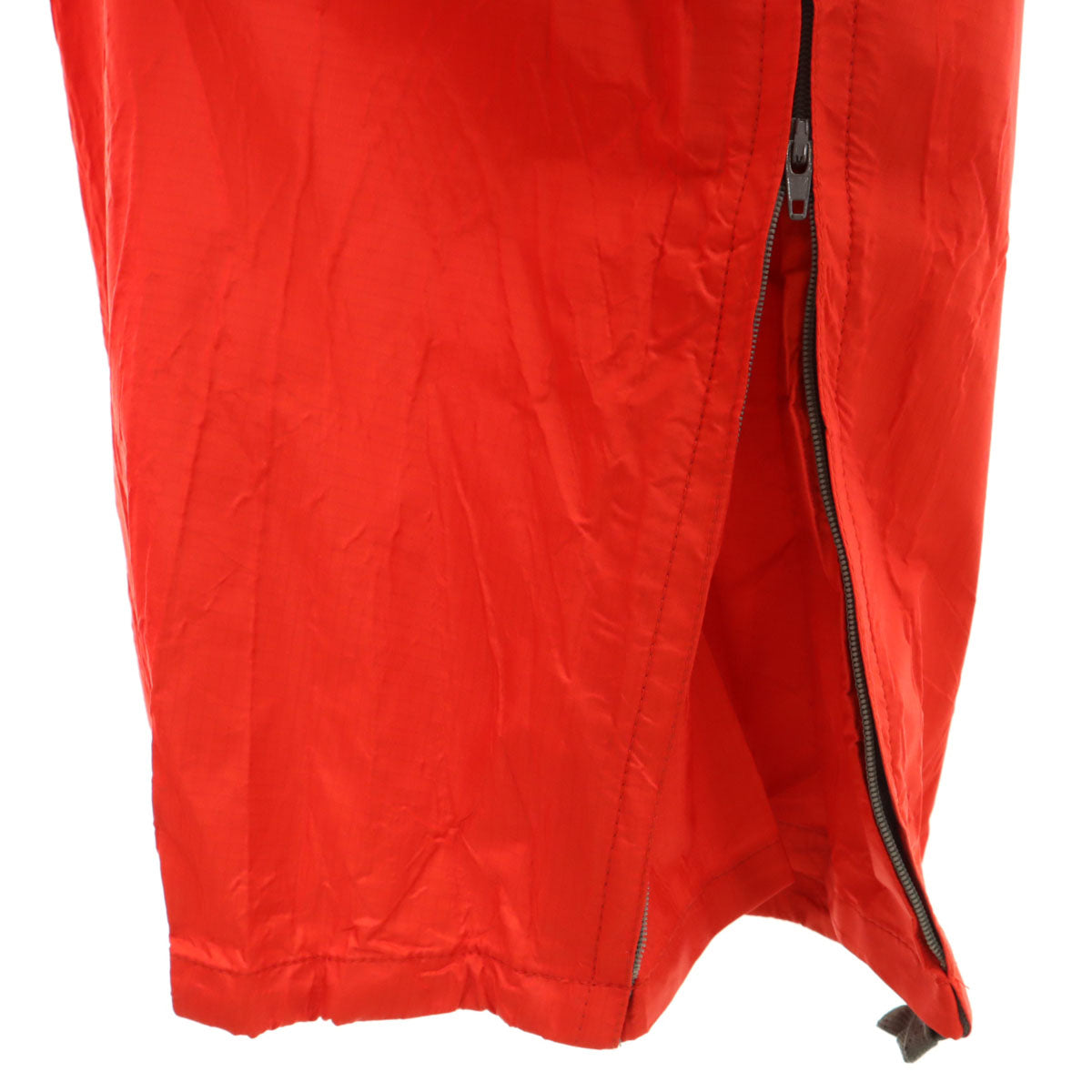 mont-bell モンベル ゴアテックス ジャケット 上下 セットアップ XL 朱色 収納袋付き アウトドア メンズ