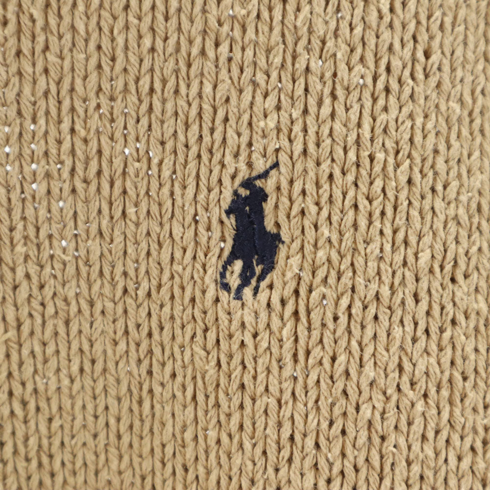 Polo by Ralph Lauren ポロバイラルフローレン 長袖 ニット M ベージュ セーター メンズ