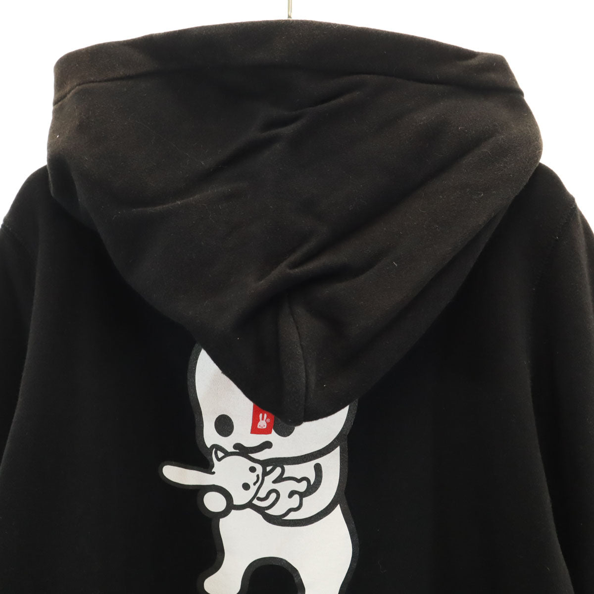 CUNE キューン バックプリント 長袖 スウェット ジップパーカー M ブラック レディース