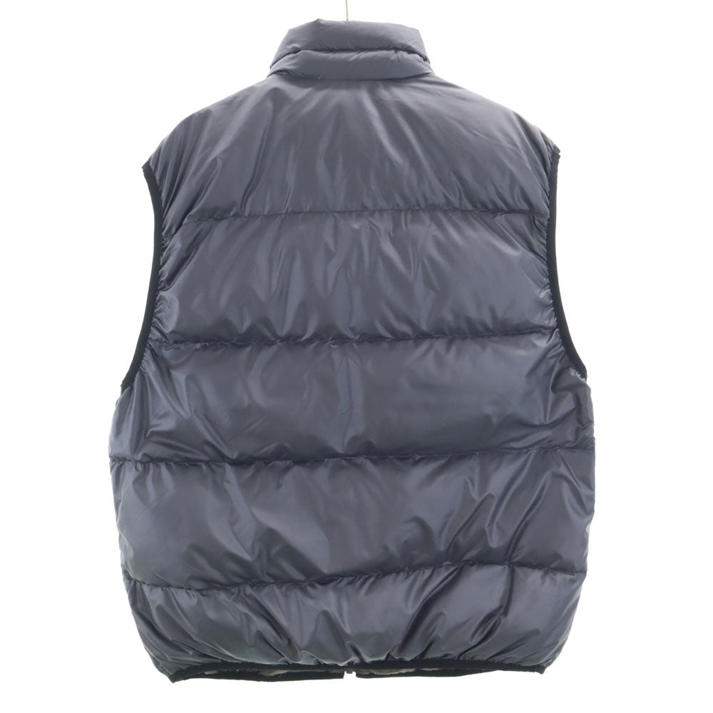 FIRSTDOWN ファーストダウン リバーシブル ダウンベスト L チャコールグレー メンズ