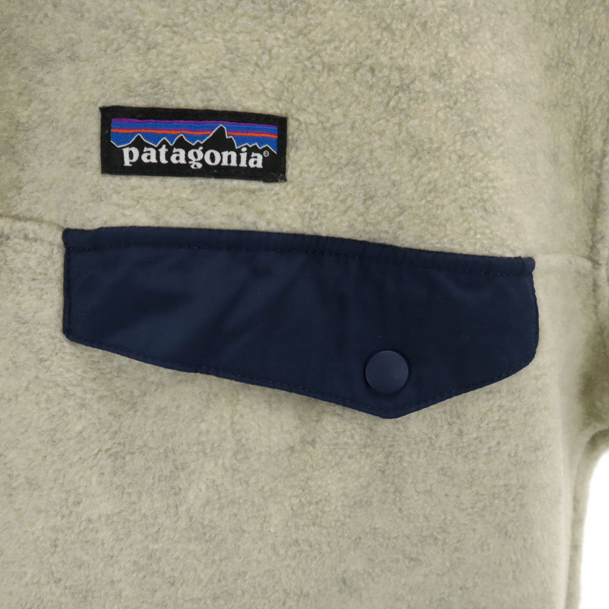 patagonia パタゴニア ハーフボタン フリースジャケット XS グレー系 25580 アウトドア プルオーバー メンズ