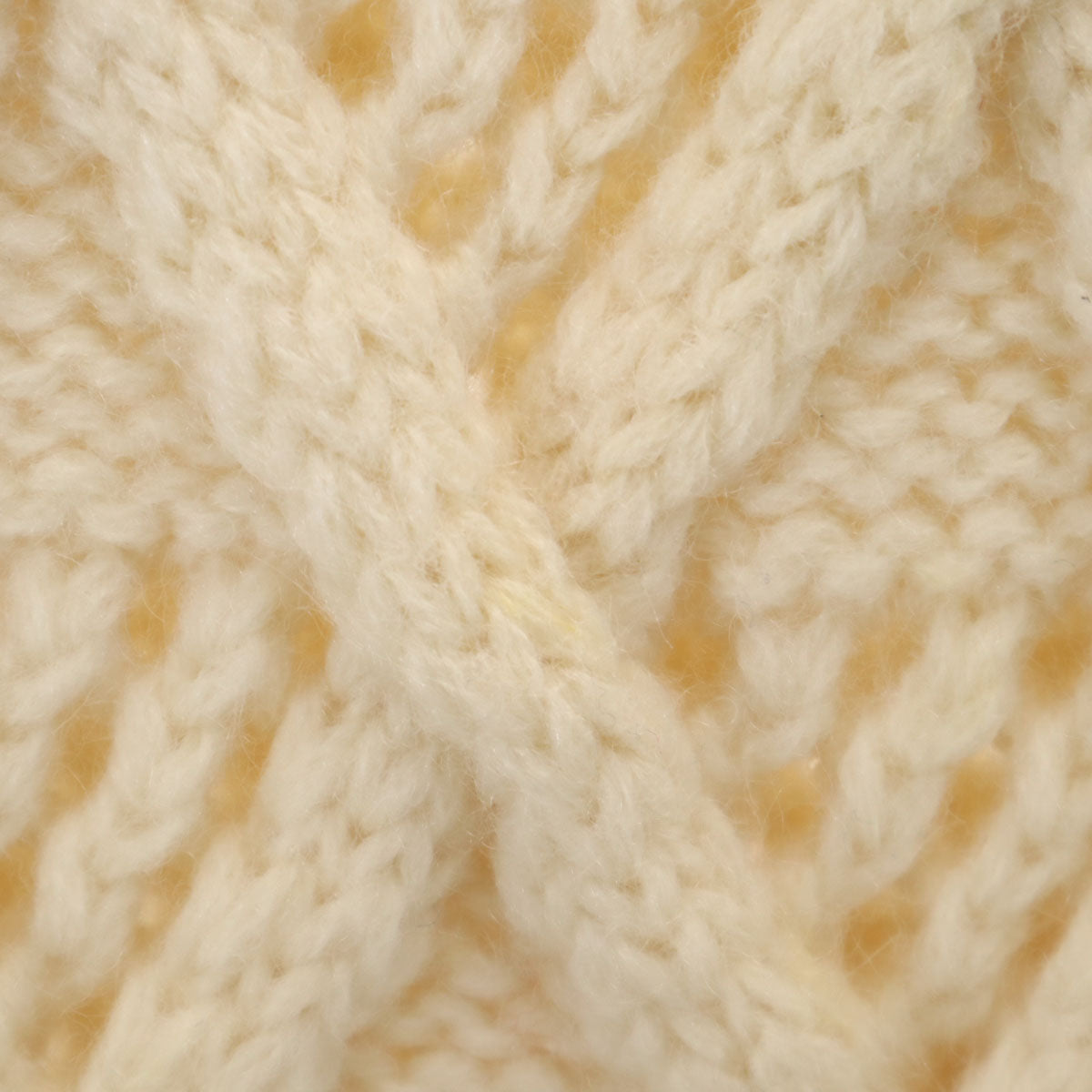 Brooks Brothers ブルックスブラザーズ 長袖 アラン編み セーター S 生成り ニット メンズ