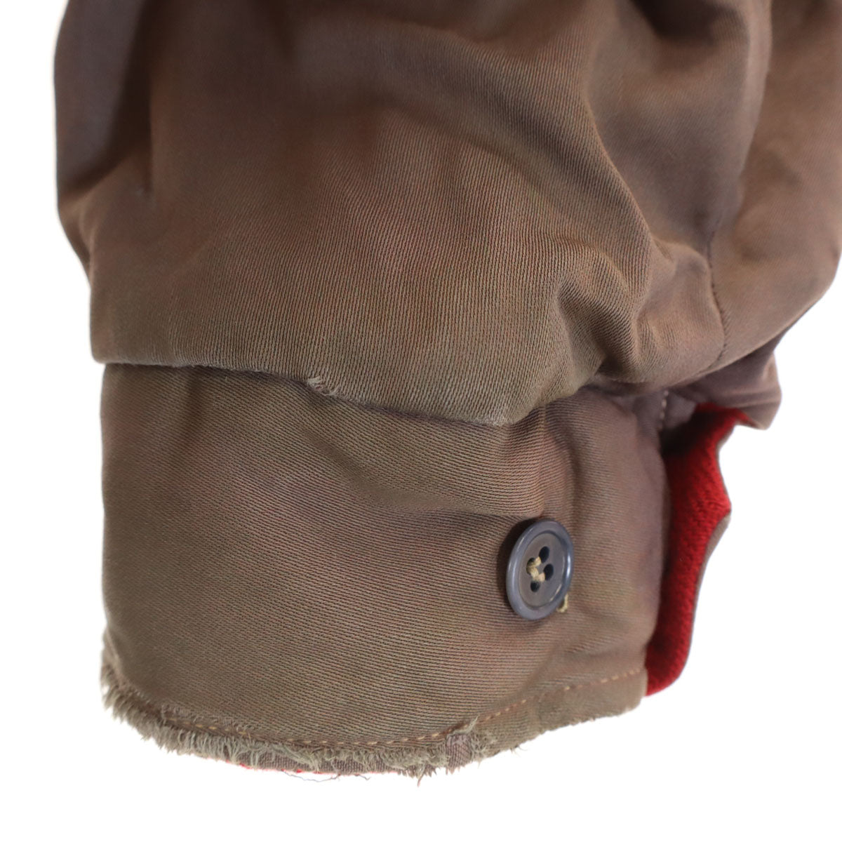 60s ヴィンテージ ギャバジャン リバーシブル ジャケット 小豆色 TALONジップ レディース