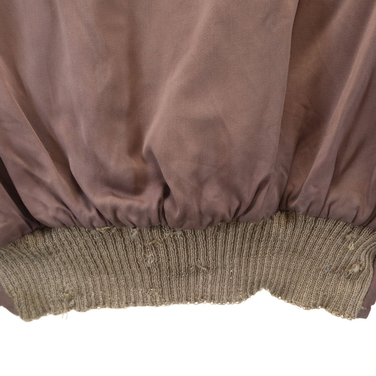 60s ヴィンテージ ギャバジャン リバーシブル ジャケット 小豆色 TALONジップ レディース