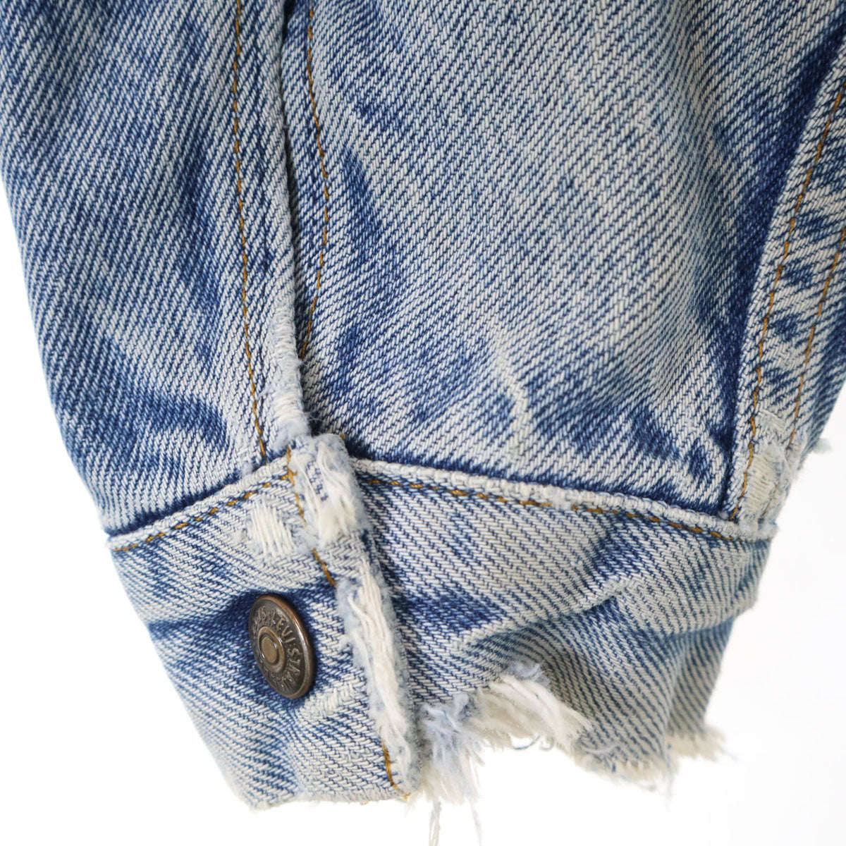 Levi's リーバイス 80s USA製 ヴィンテージ デニムジャケット 38R ブルー 裏ボア メンズ