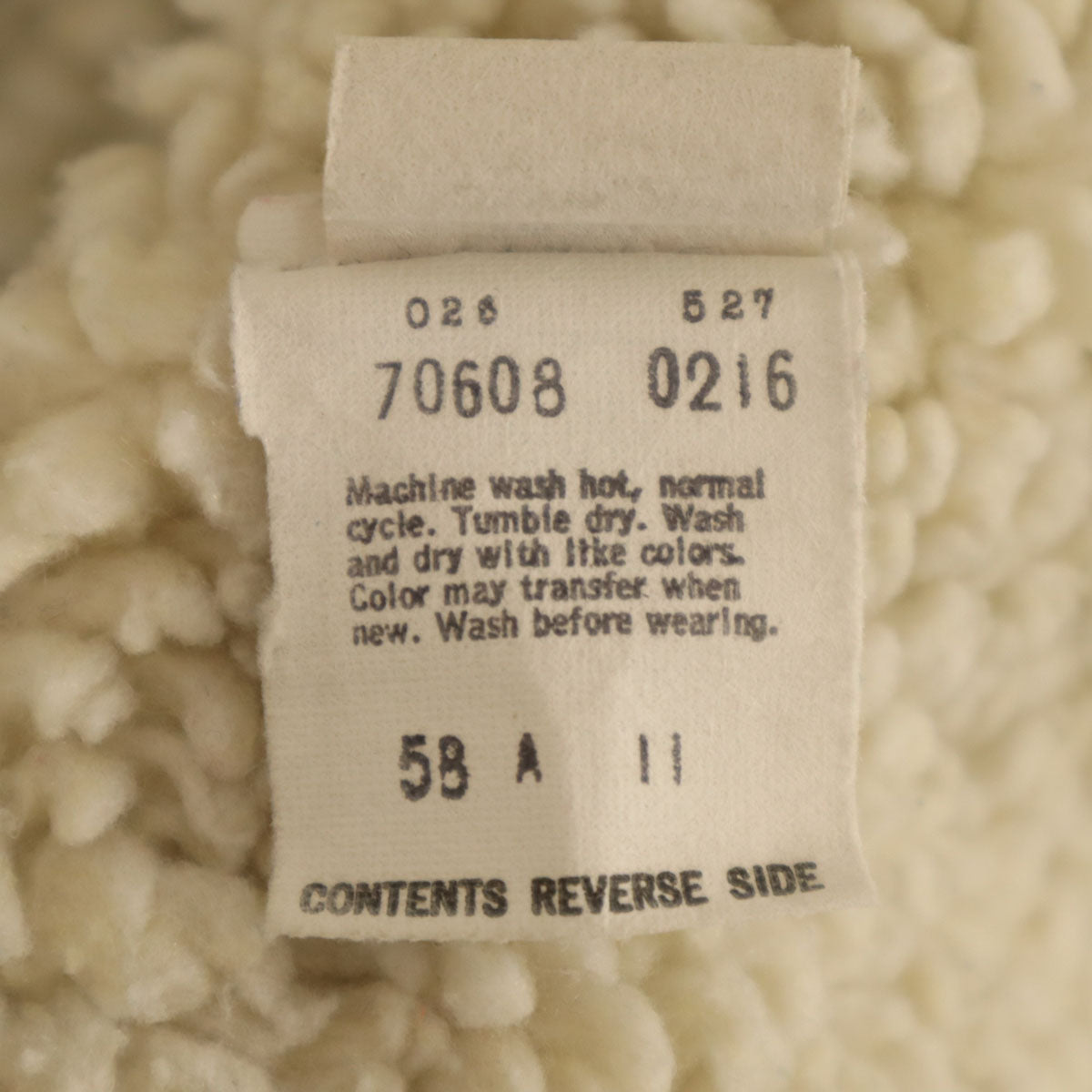 Levi's リーバイス 80s USA製 ヴィンテージ デニムジャケット 38R ブルー 裏ボア メンズ