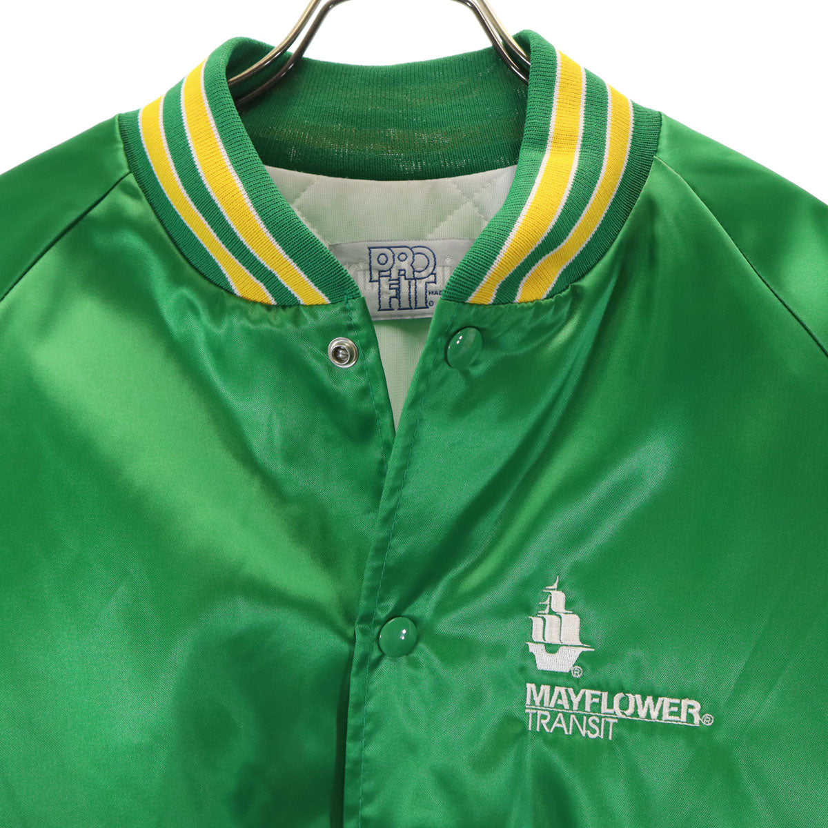 PRO FIT プロフィット 90s USA製 オールド ブルゾン L グリーン メンズ