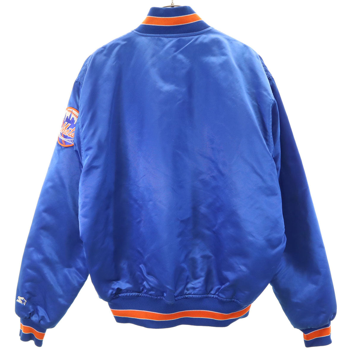 STARTER スターター 90s NLB USA製 オールド スタジャン L ブルー メンズ