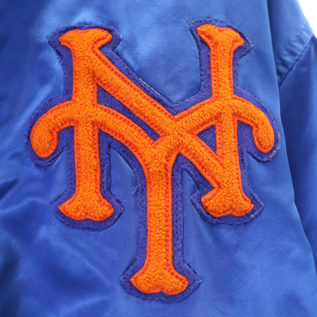 STARTER スターター 90s NLB USA製 オールド スタジャン L ブルー メンズ