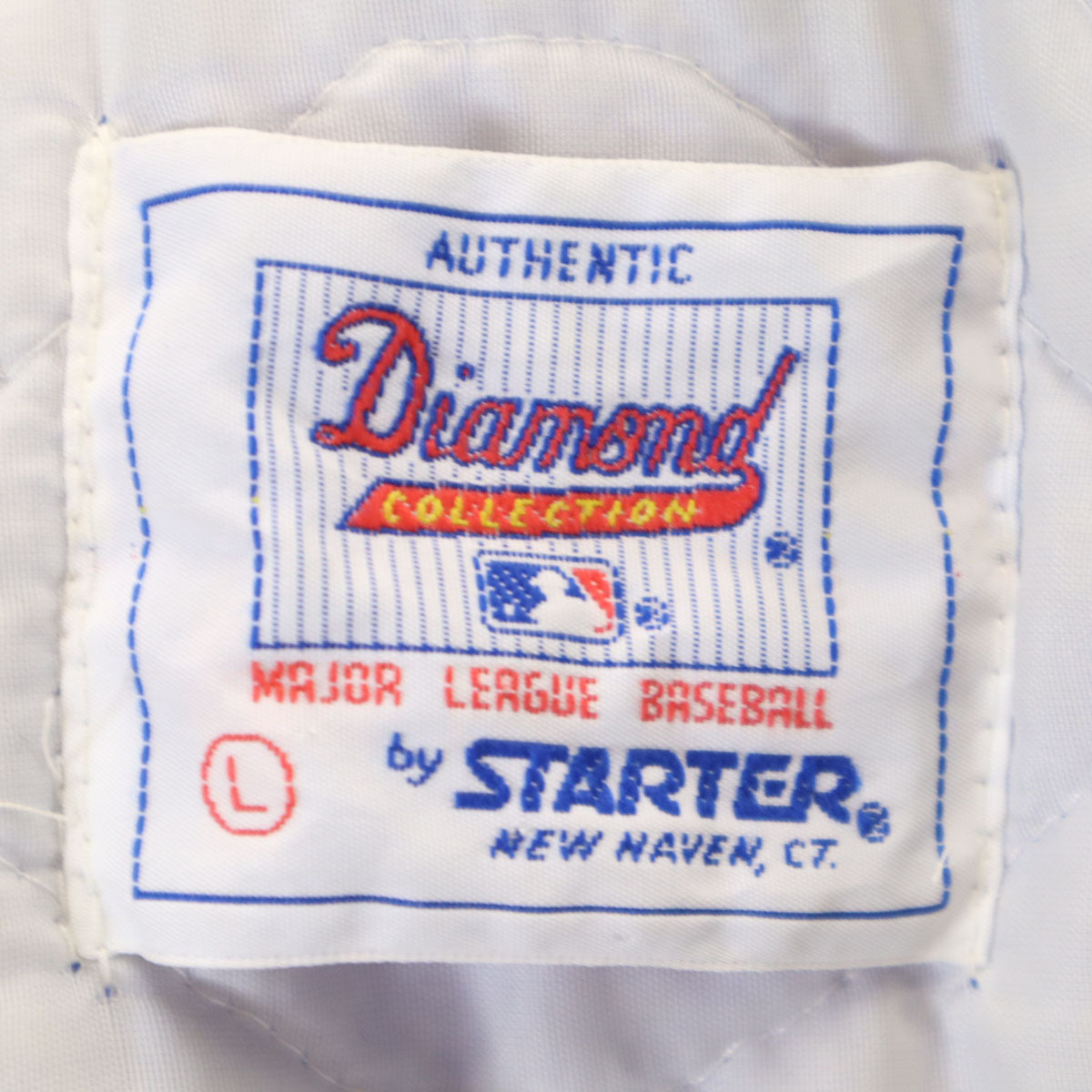 STARTER スターター 90s NLB USA製 オールド スタジャン L ブルー メンズ