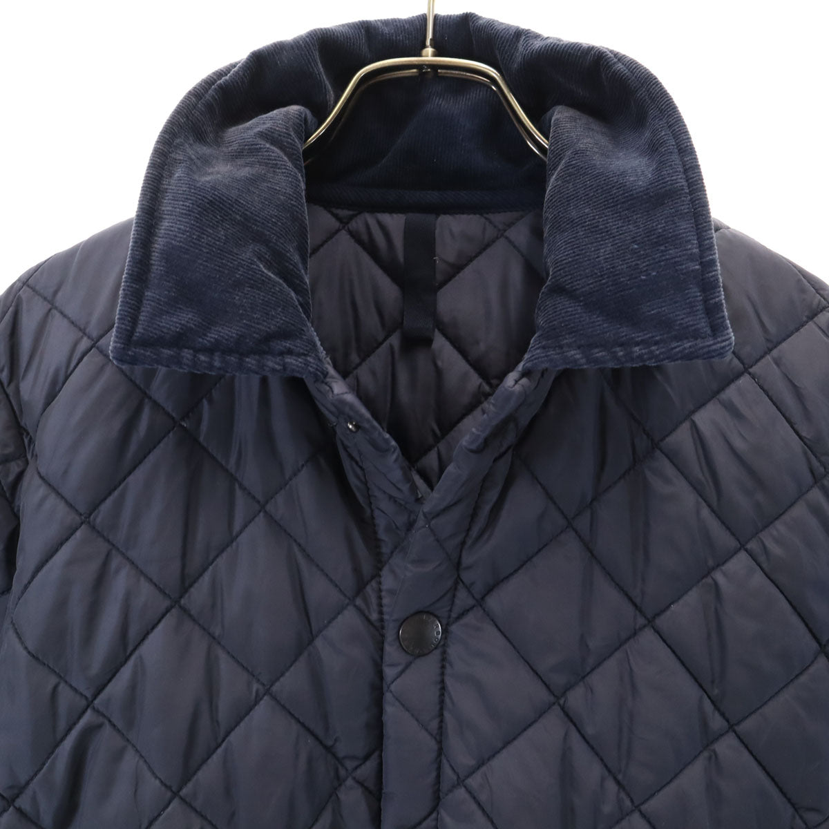 Barbour バブアー キルティング 中綿ジャケット 38 ネイビー メンズ