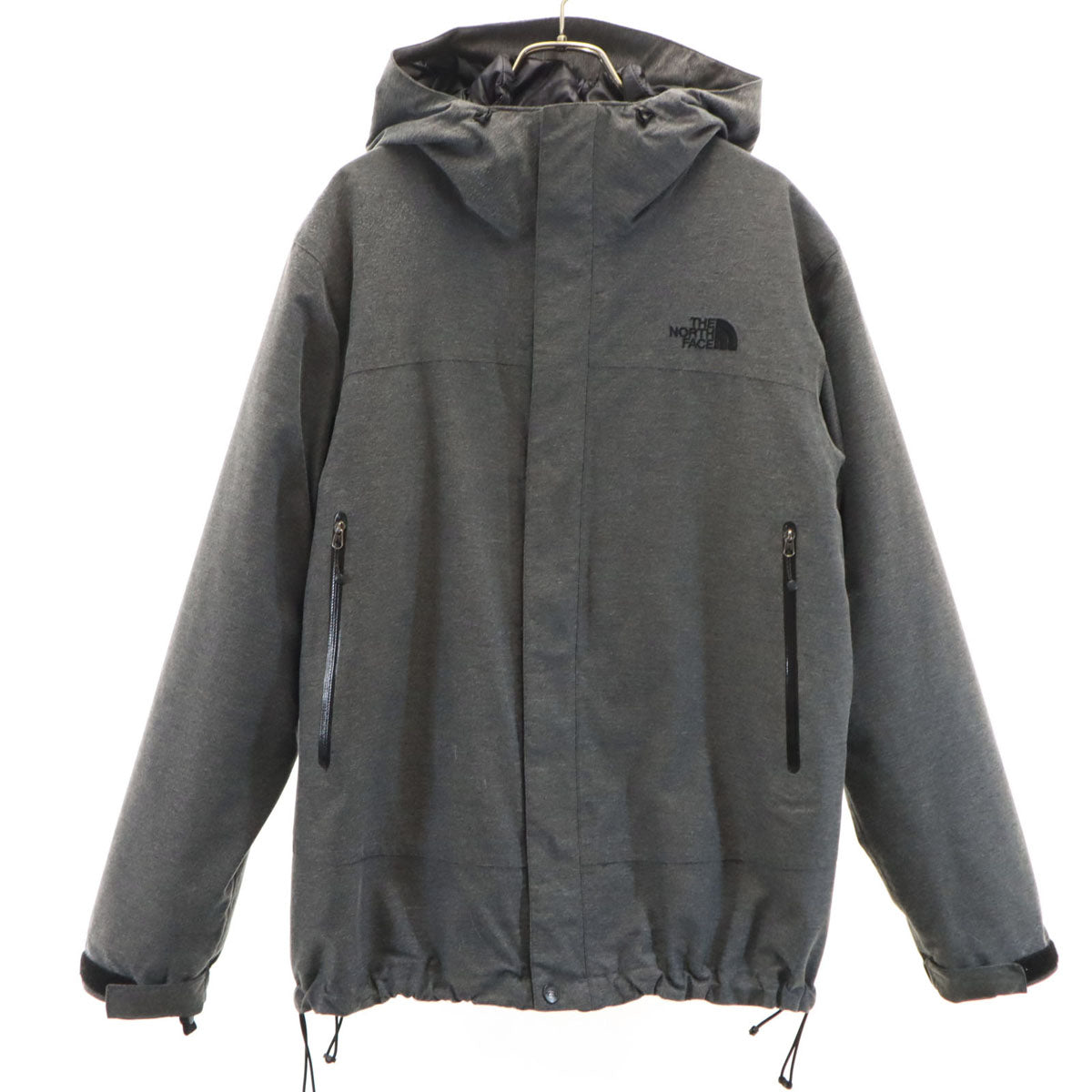 THE NORTH FACE ノースフェイス ノベルティ カシウス トリクライメイト ジャケット M チャコールグレー NP61422 アウトドア 中綿ライナー付き メンズ