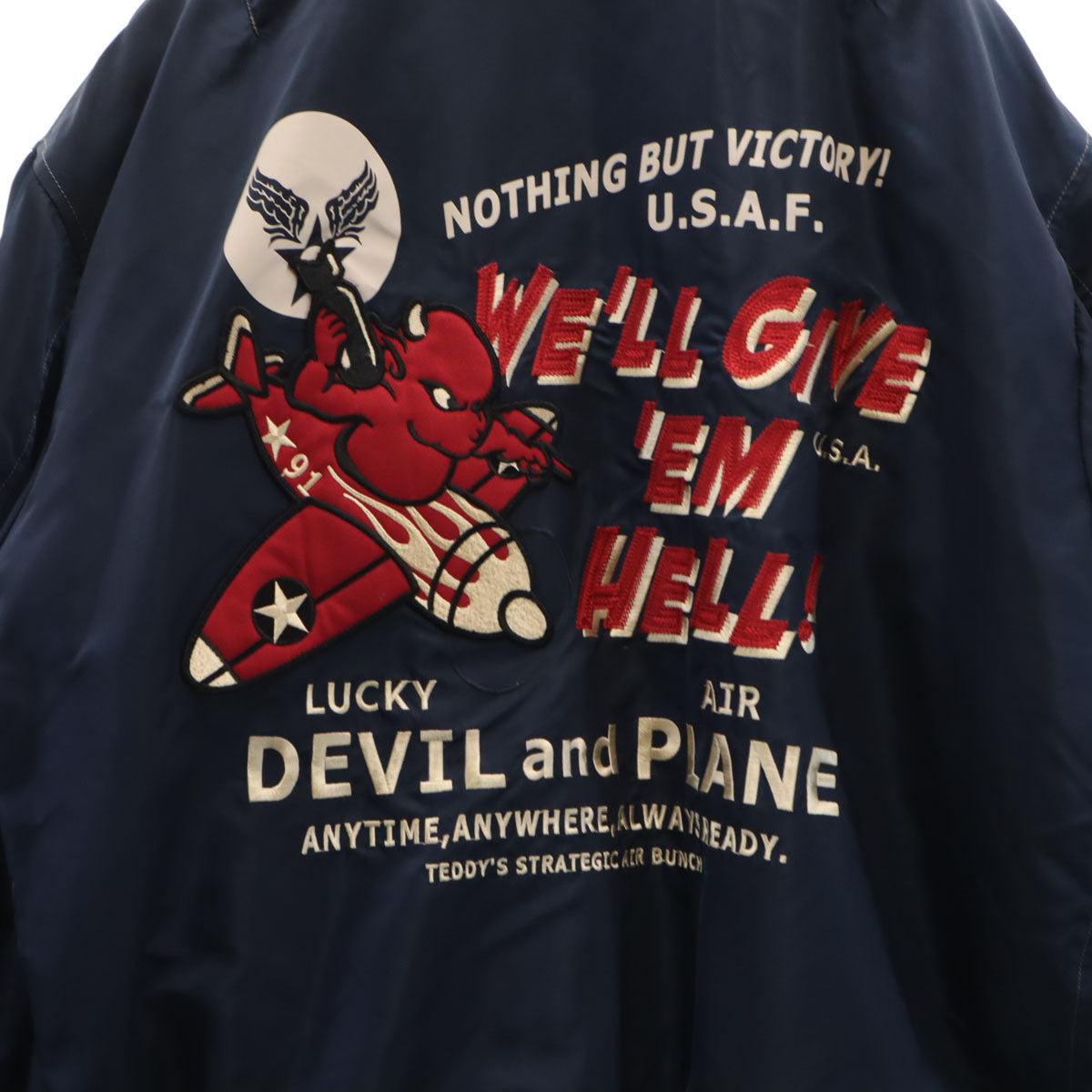 TEDMAN テッドマン フライトジャケット 46 ネイビー メンズ