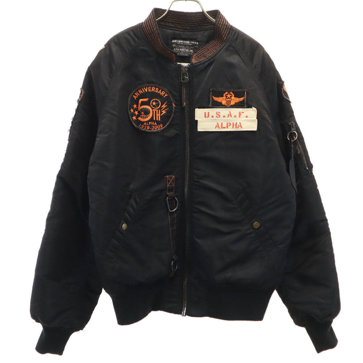 ALPHA INDUSTRIES INC アルファインダストリーズ フライトジャケット L