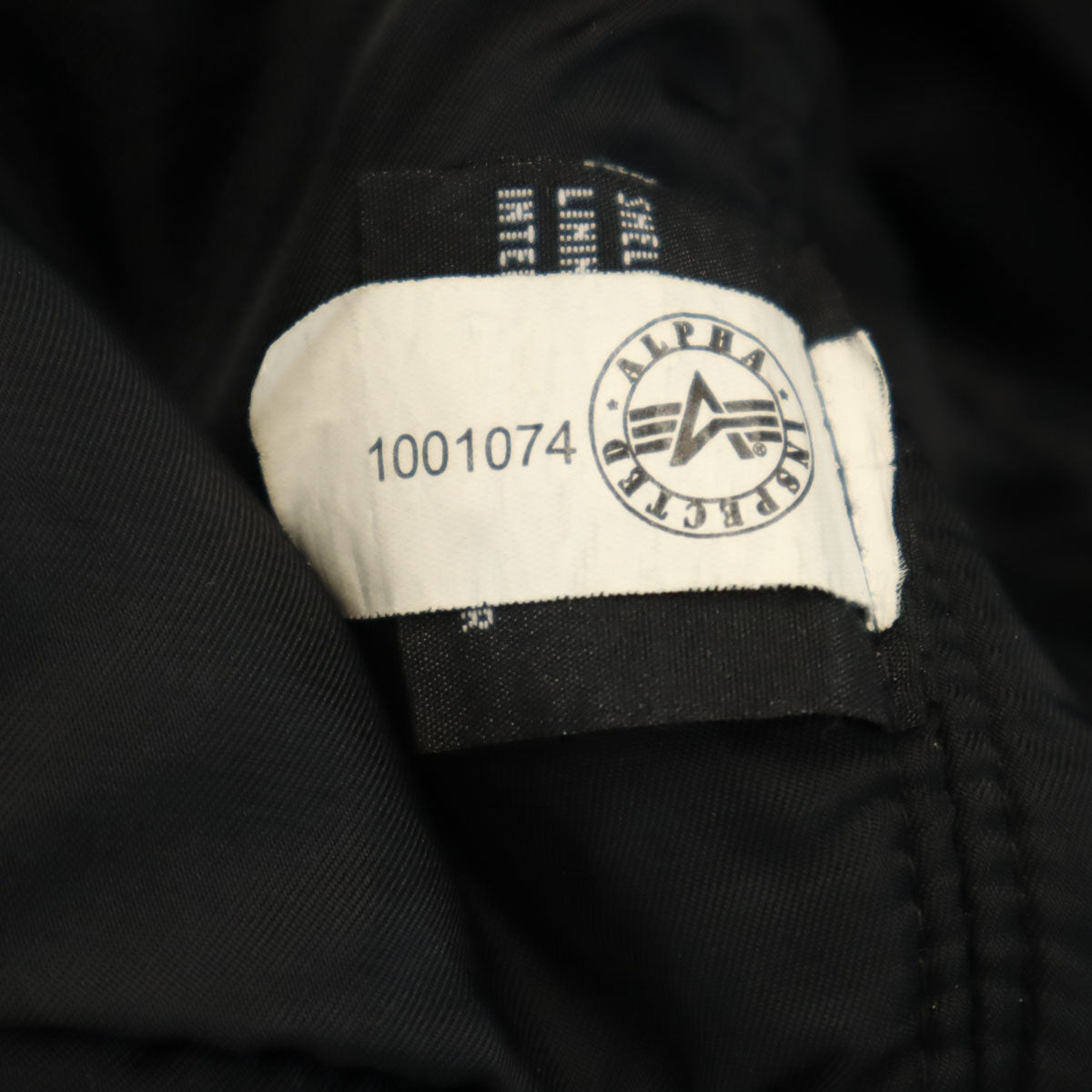 ALPHA INDUSTRIES INC アルファインダストリーズ フライトジャケット L ブラック メンズ