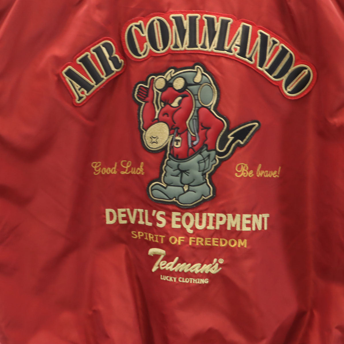 TEDMAN テッドマン フライトジャケット 46 レッド メンズ