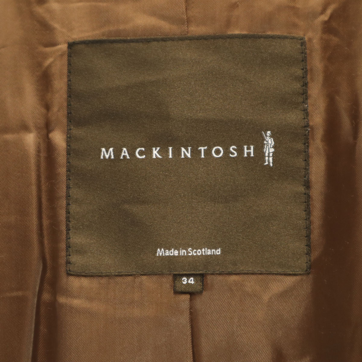 Mackintosh マッキントッシュ 英国製 ジャケット 34 ベージュ レディース