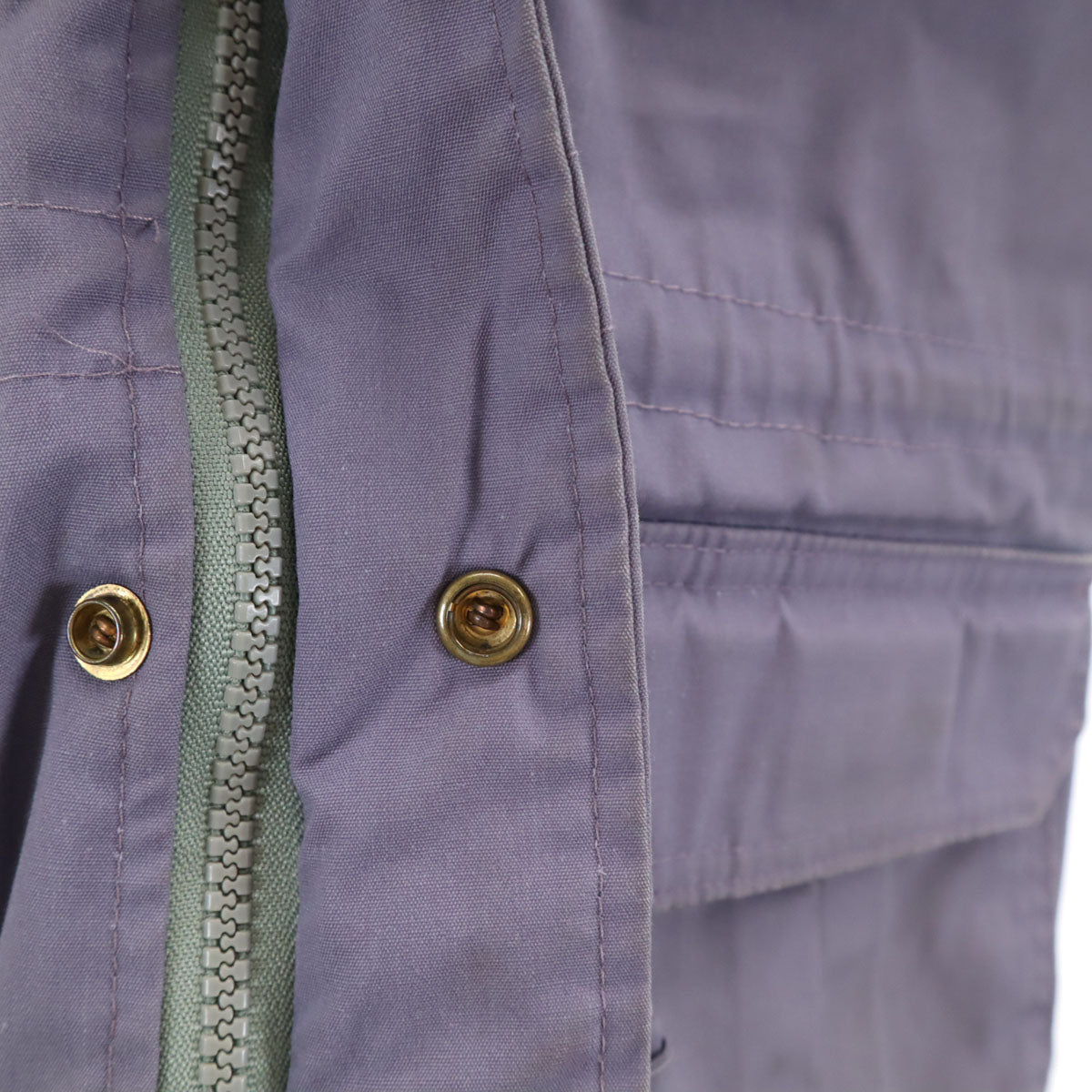 WOOLRICH WOMAN ウールリッチウーマン 70s USA製 ヴィンテージ 白タグ ジャケット S パープルグレー レディース