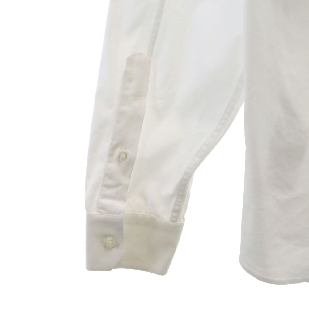 GUCCI グッチ イタリア製 長袖 ボタンダウンシャツ 42 ホワイト メンズ