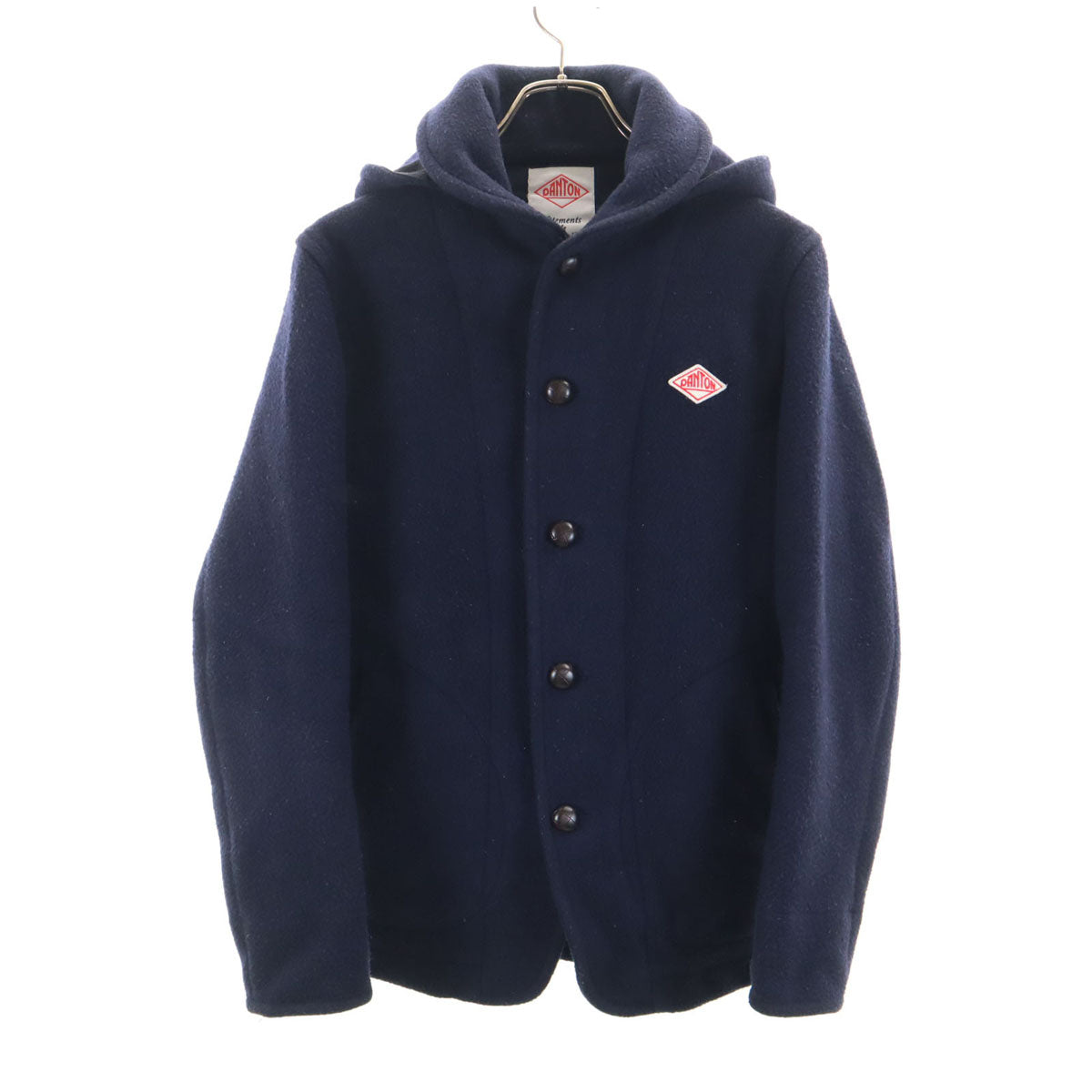 Danton ダントン ウールモッサ ジャケット 38 ネイビー メンズ