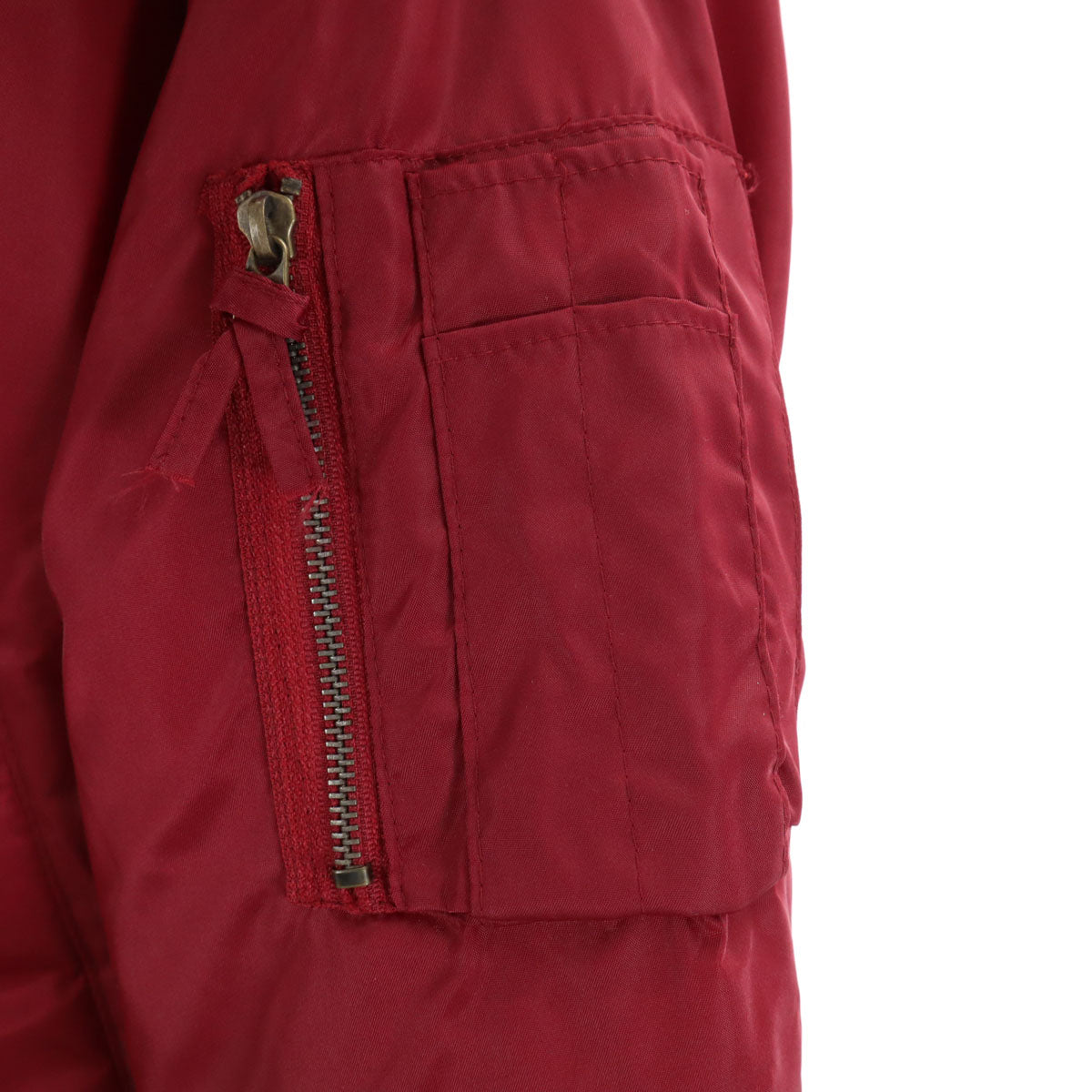 H_agen-Dazs ハーゲンダッツ スタッフ ブルゾン レッド系 中綿 企業モノ メンズ