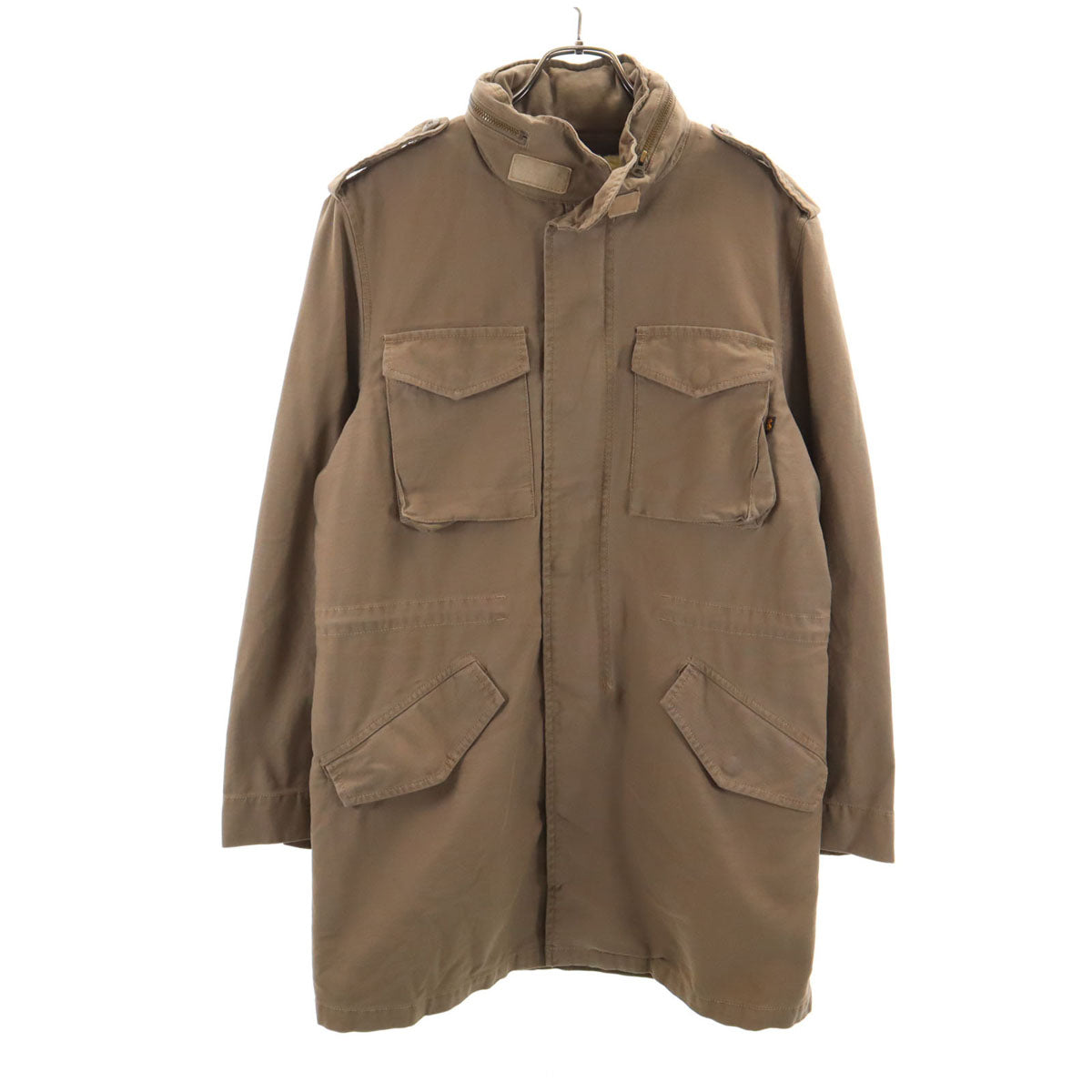 ALPHA INDUSTRIES INC アルファインダストリーズ フライトジャケット M カーキベージュ ベストライナー付き メンズ