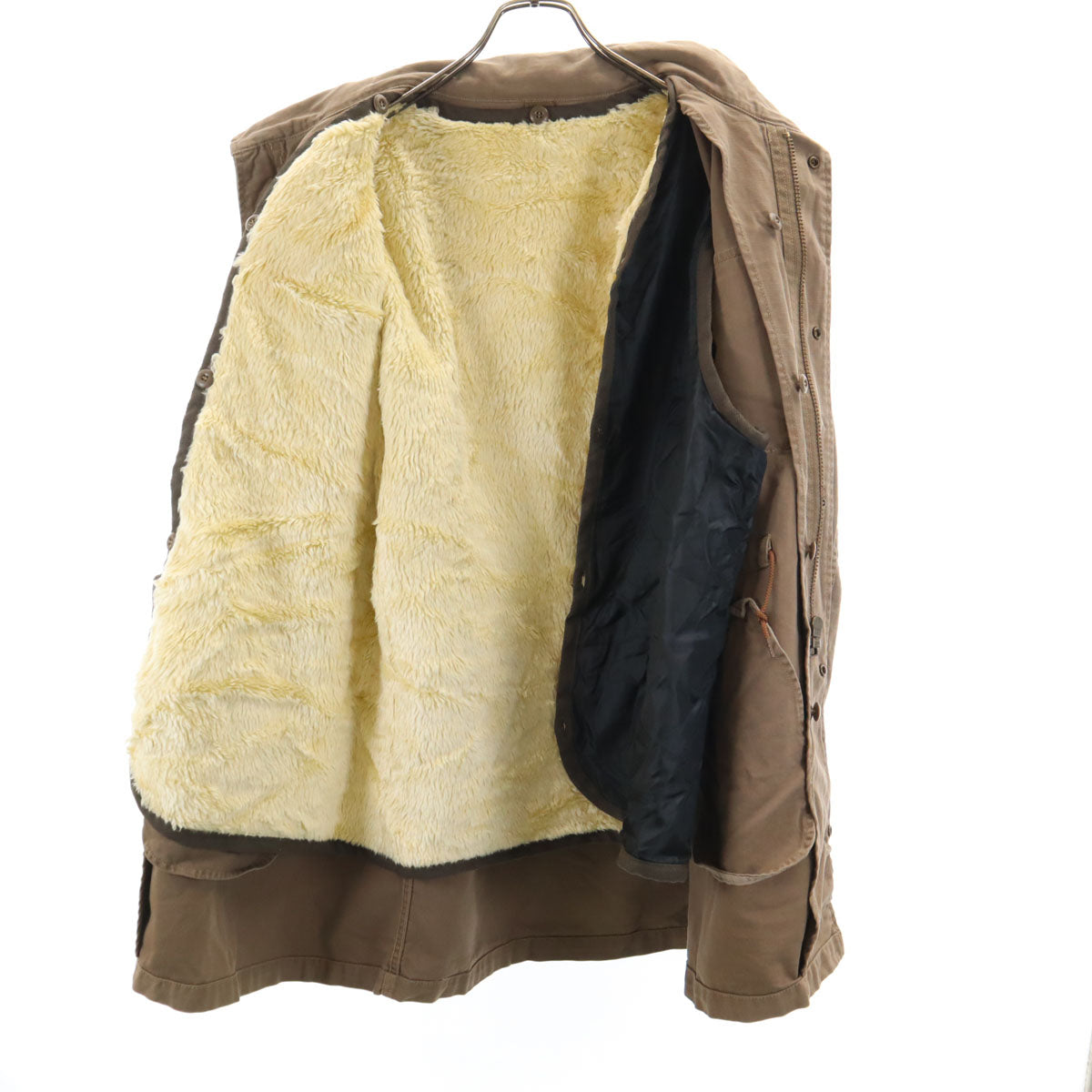 ALPHA INDUSTRIES INC アルファインダストリーズ フライトジャケット M カーキベージュ ベストライナー付き メンズ