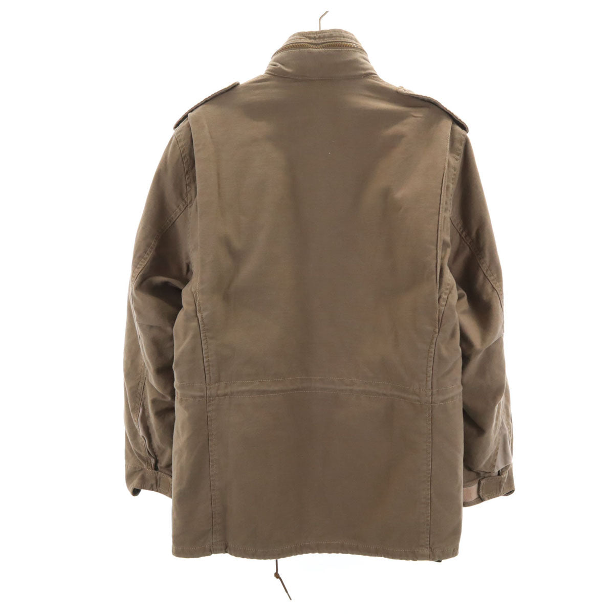 未使用 ALPHA INDUSTRIES INC アルファインダストリーズ フライトジャケット L カーキベージュ ライナー付き メンズ