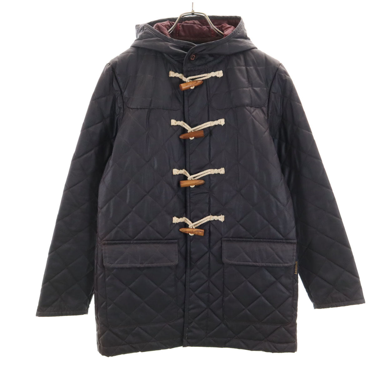 美品 LAVENHAM ラベンハム イングランド製 キルティング オイルドジャケット S ブラウン系 メンズ