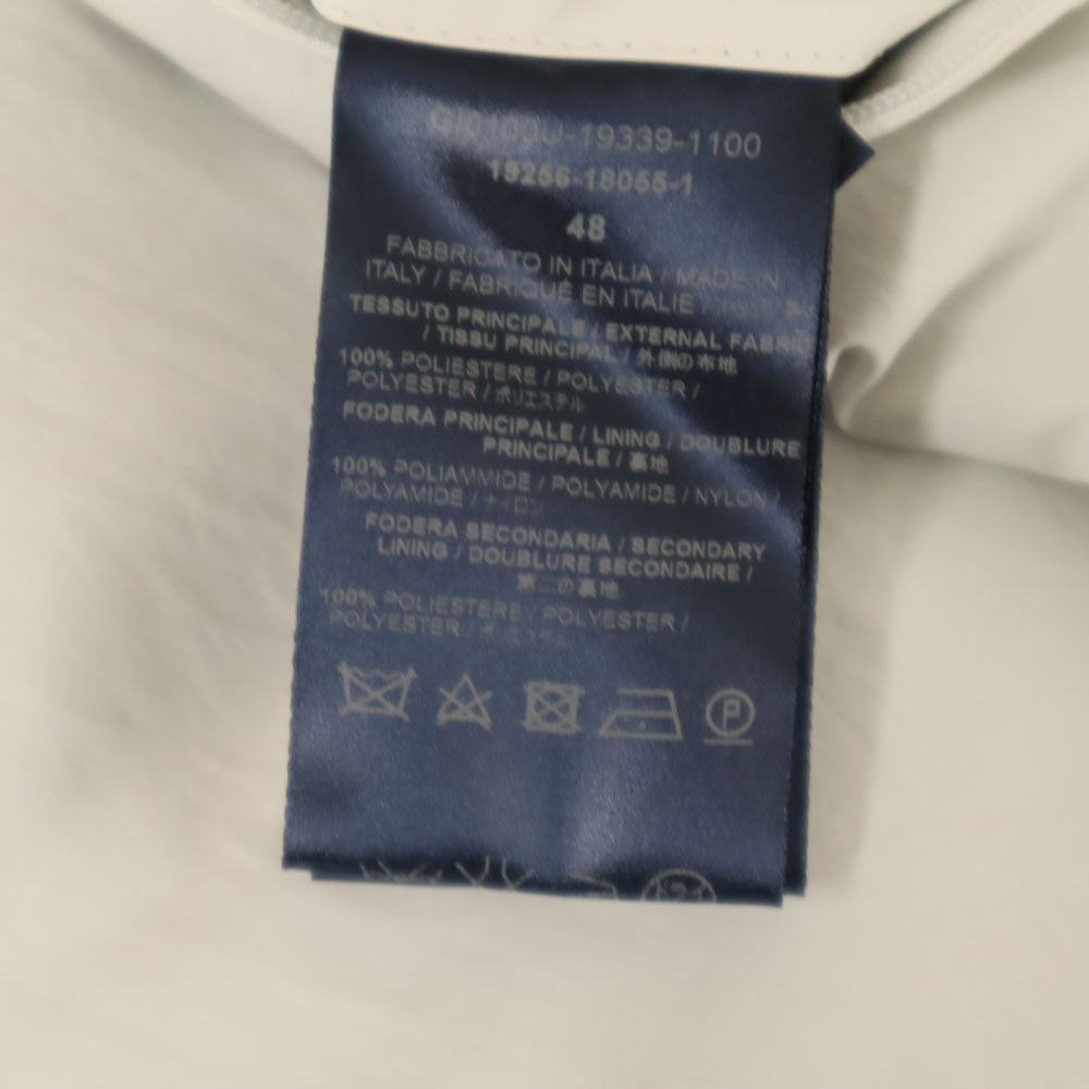 Herno ヘルノ イタリア製 長袖 コーチジャケット 48 ホワイト メンズ