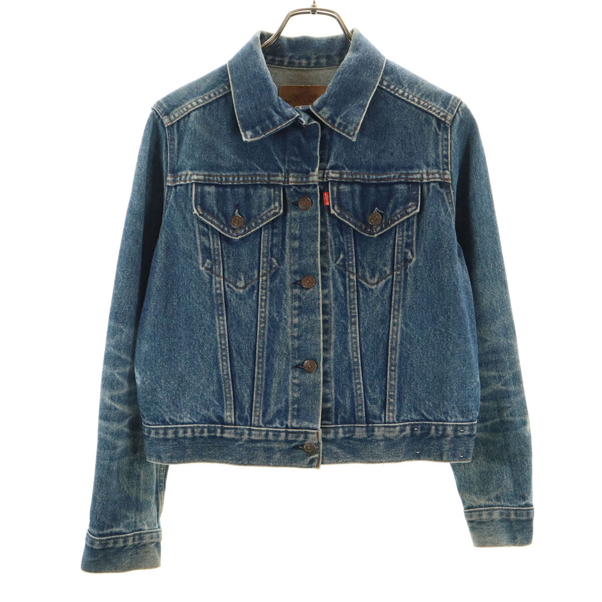 Levi's リーバイス 70s 76001-0214 ヴィンテージ デニムジャケット L ウォッシュブルー ジージャン トラッカー レディース