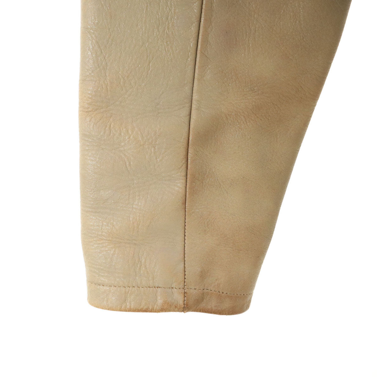 GLAMOUR グラマー 日本製 牛革レザー切替 スタジャン FREE 青紺 ヒステリックグラマー レディース