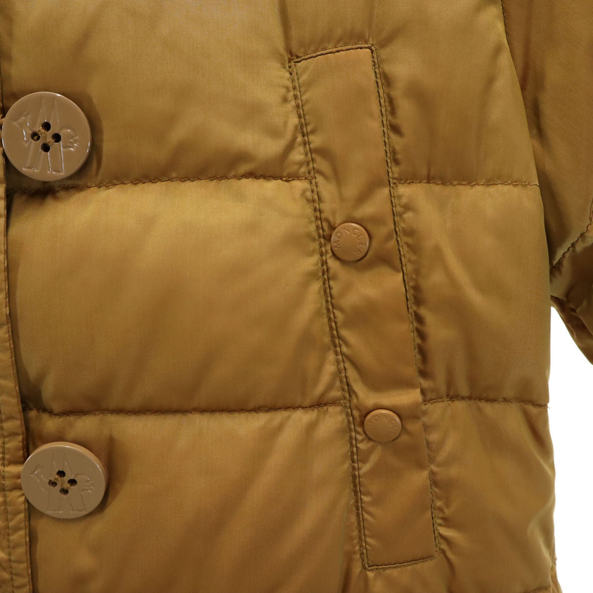 MONCLER モンクレール ダウンジャケット 0 キャメル レディース