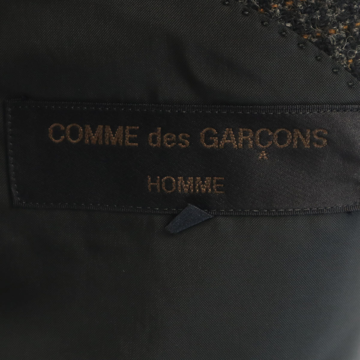 COMME des GARCONS HOMME コムデギャルソンオム 90s 日本製 オールド テーラードジャケット S グレー系 メンズ