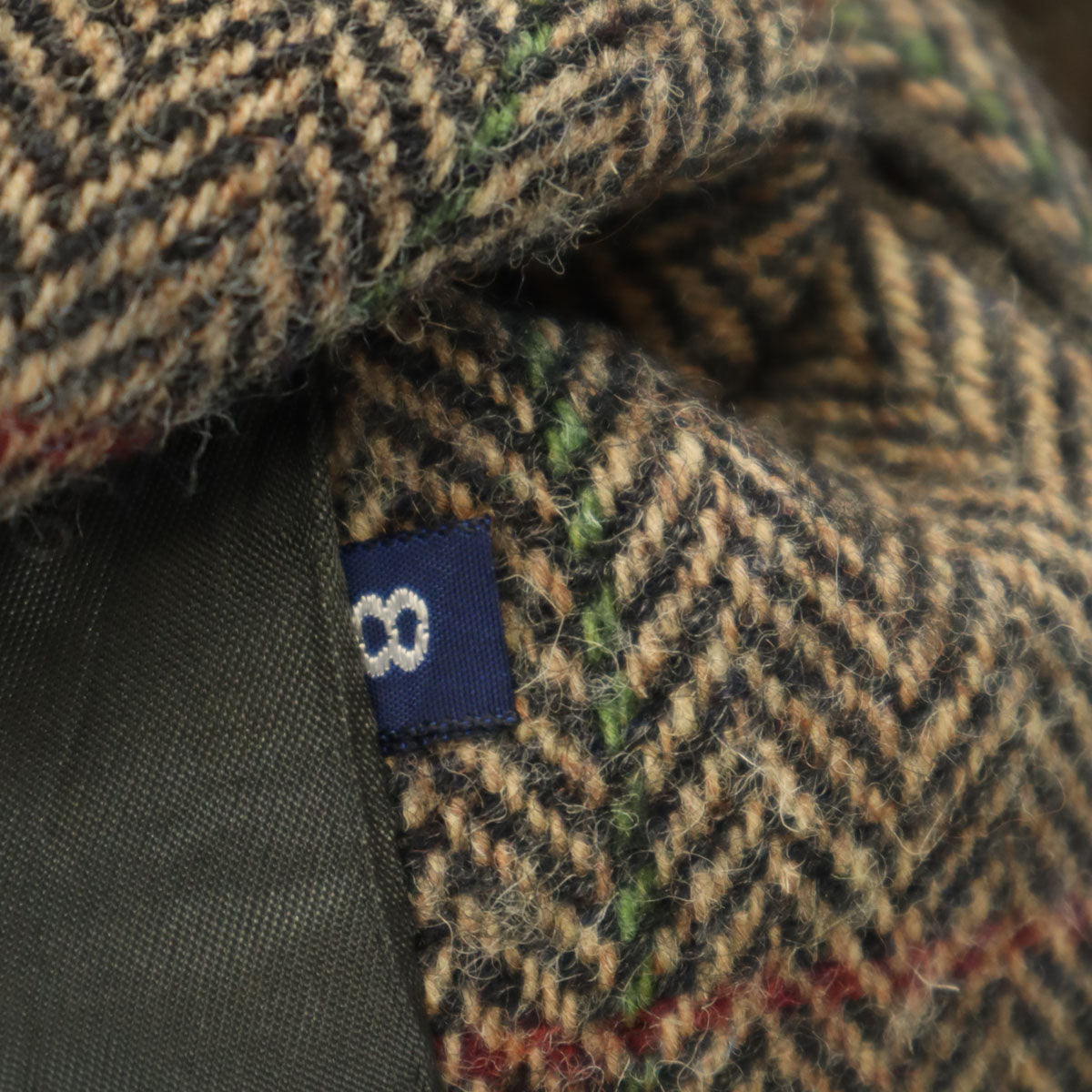 RALPH LAUREN ラルフローレン 90s オールド ヘリンボーン柄 ジャケット 8 ベージュ系 くるみボタン メンズ