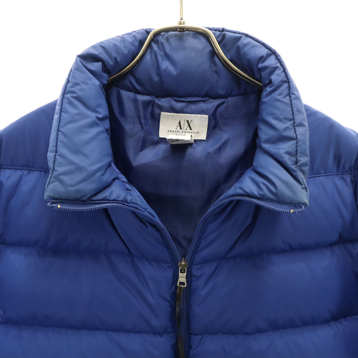 ARMANI EXCHANGE アルマーニエクスチェンジ 90s オールド ダウンジャケット L ブルー系 メンズ