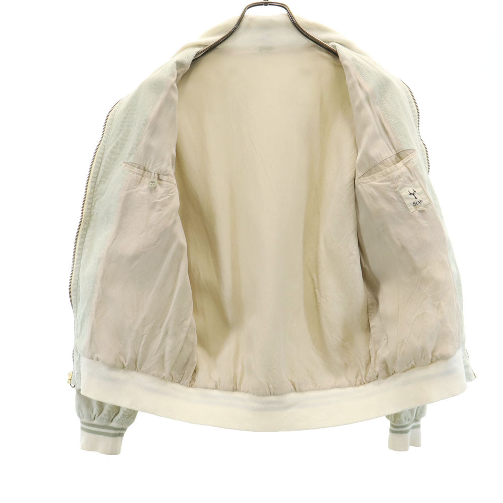 Scye サイ 日本製 ショールカラー コーデュロイジャケット 38 ベージュ メンズ